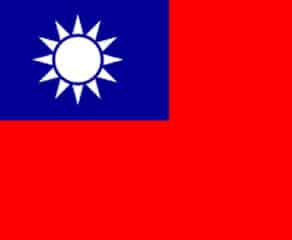 bandeira taiwan