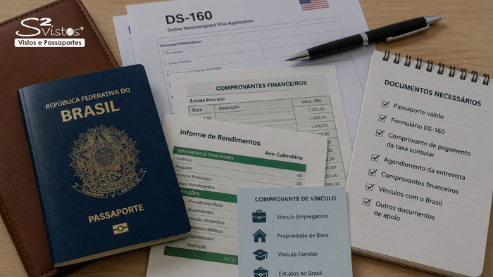 documentos do visto americano documentos do visto americano