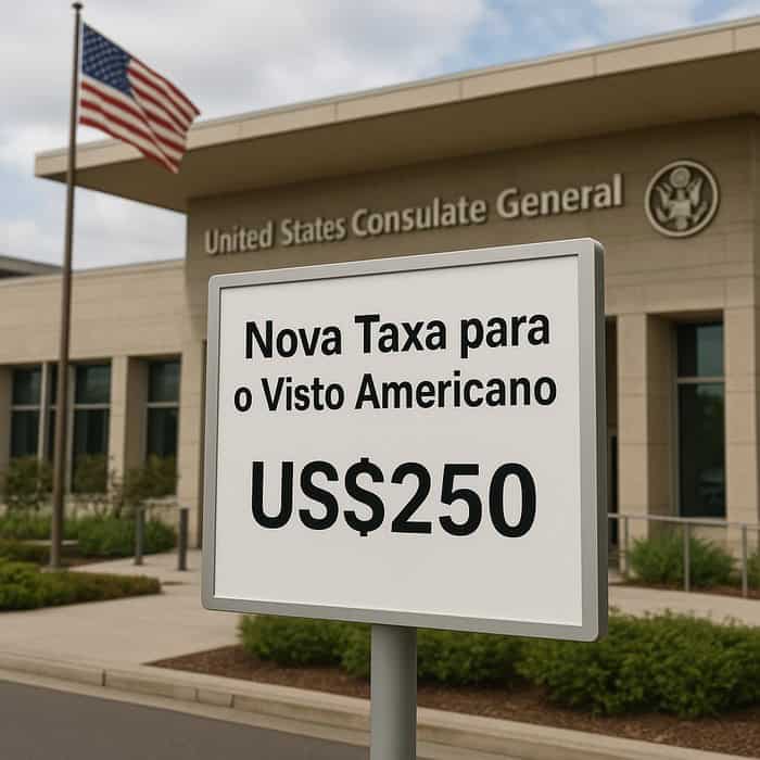 nova taxa do visto americano