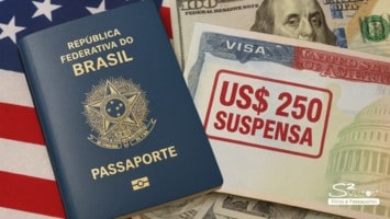 TAXA 250 VISTO EUA