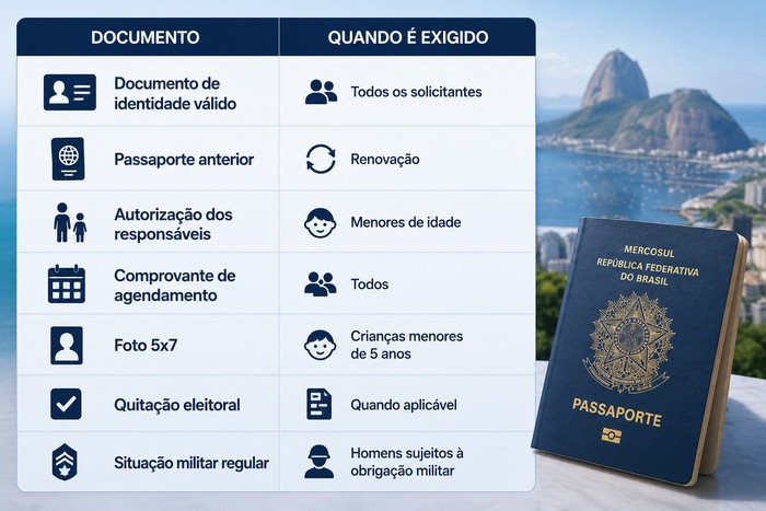 documentos passaporte rj documentos passaporte rj